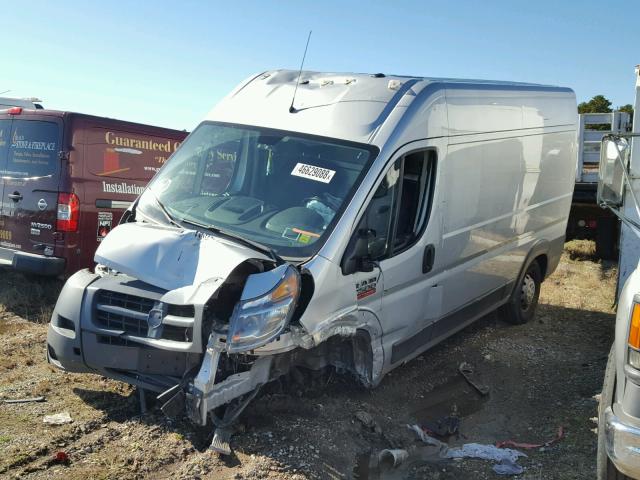 3C6TRVCG1EE119433 - 2014 RAM PROMASTER 银色 照片 2