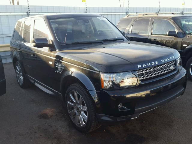 SALSH2E40CA742964 - 2012 LAND ROVER RANGE ROVE BLACK photo 1