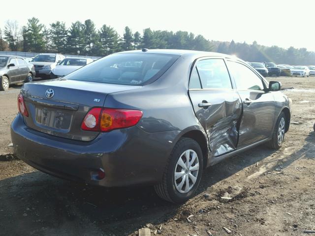 2T1BU40E49C175094 - 2009 TOYOTA COROLLA BA CHARCOAL photo 4