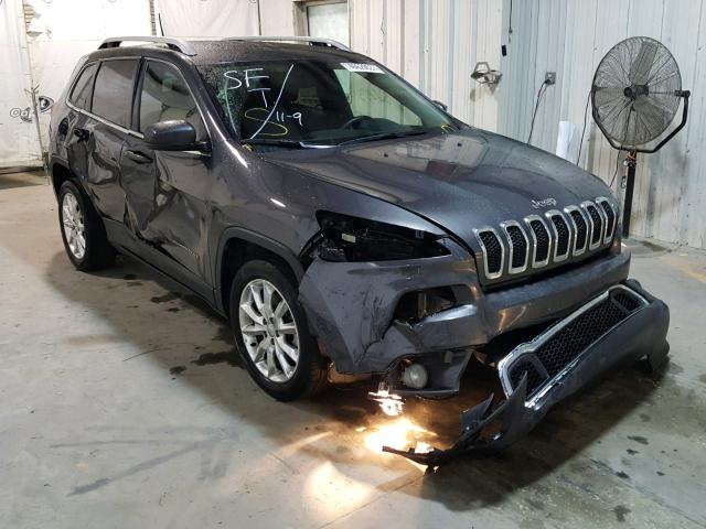 1C4PJLDBXGW206751 - 2016 JEEP CHEROKEE L CHARCOAL photo 1