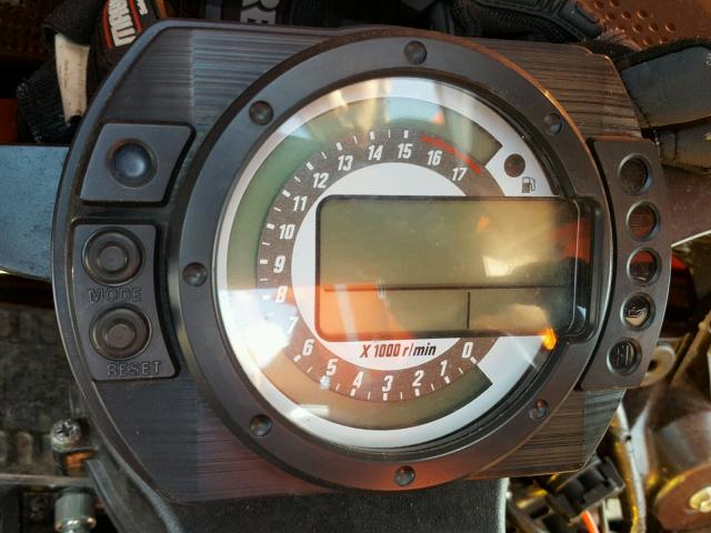 JKBZXJC126A034348 - 2006 KAWASAKI ZX636 C1 ORANGE photo 8