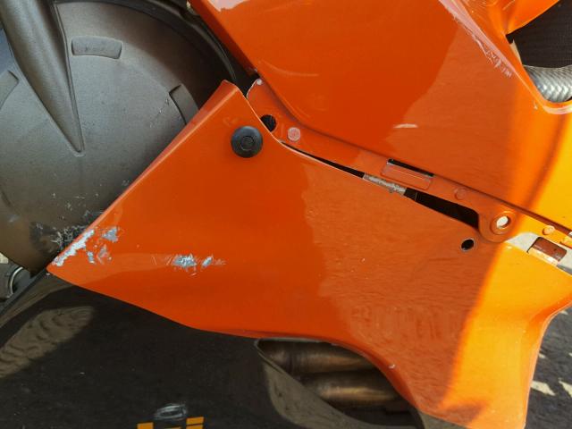 JKBZXJC126A034348 - 2006 KAWASAKI ZX636 C1 ORANGE photo 9