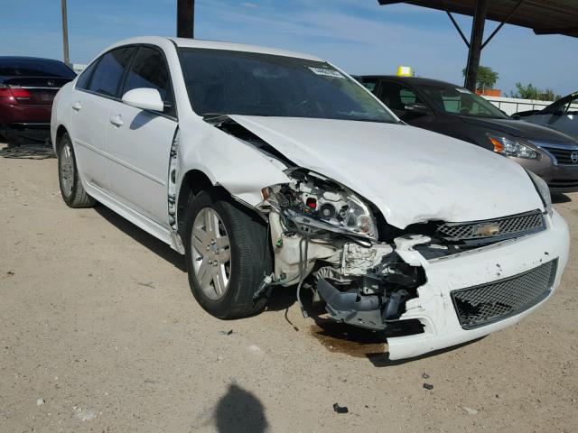 2G1WB5E32E1136364 - 2014 CHEVROLET IMPALA LIM WHITE photo 1