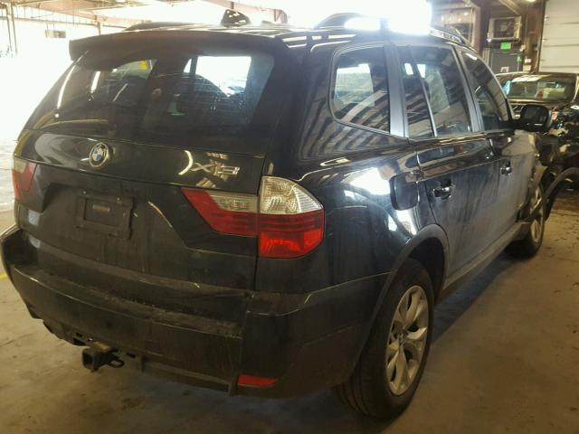 WBXPC9C44AWJ37310 - 2010 BMW X3 XDRIVE3 Schwarz Foto 4