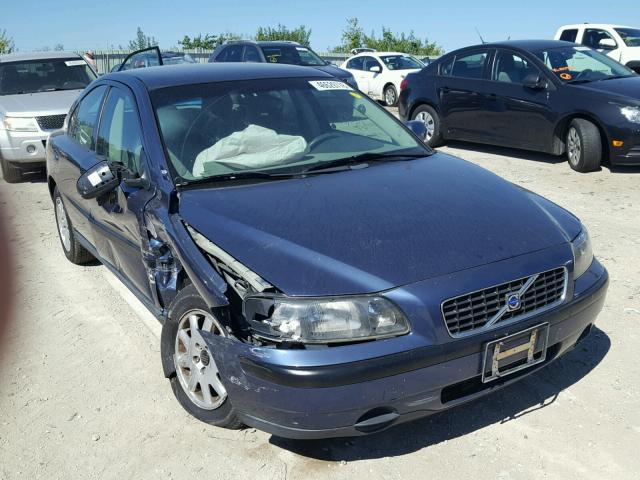 YV1RS61R422175662 - 2002 VOLVO S60 BLUE photo 1