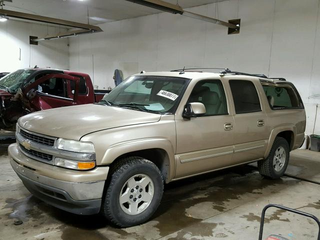 3GNFK16Z95G161067 - 2005 CHEVROLET SUBURBAN K GOLD photo 2