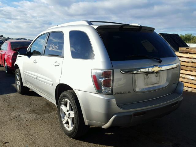 2CNDL73F556112207 - 2005 CHEVROLET EQUINOX LT SILVER photo 3