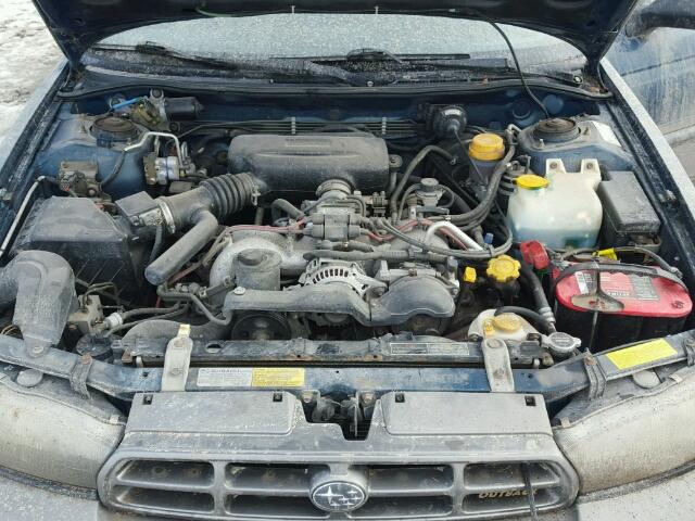 4S3BG6854V7618329 - 1997 SUBARU LEGACY OUT GREEN photo 7