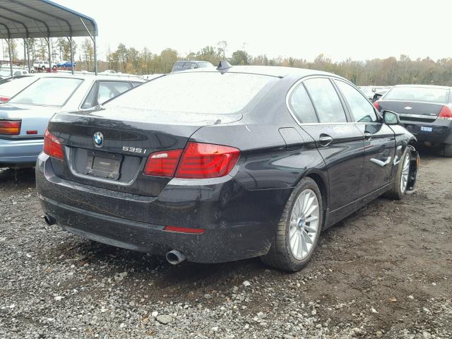 WBAFR7C54BC800007 - 2011 BMW 535 I BLACK photo 4