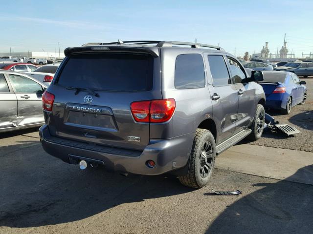 5TDZY5G14ES051730 - 2014 TOYOTA SEQUOIA SR CHARCOAL photo 4