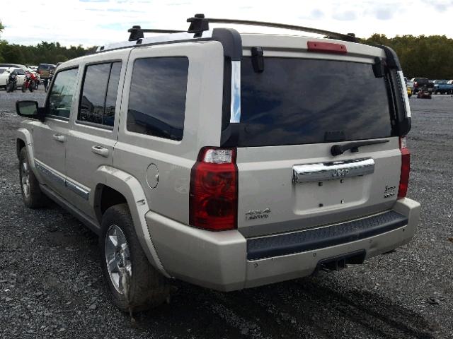 1J8HG582X7C553015 - 2007 JEEP COMMANDER Gümüş foto 3
