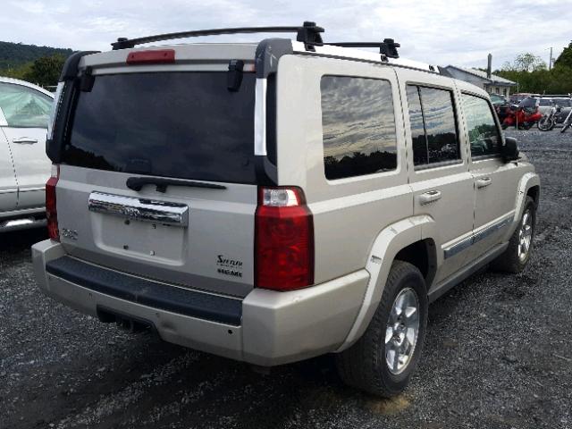 1J8HG582X7C553015 - 2007 JEEP COMMANDER Gümüş foto 4