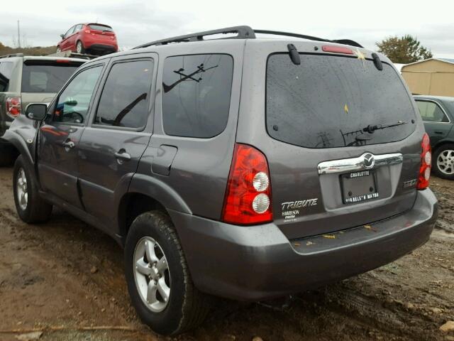 4F2CZ06126KM09598 - 2006 MAZDA TRIBUTE S GRAY photo 3