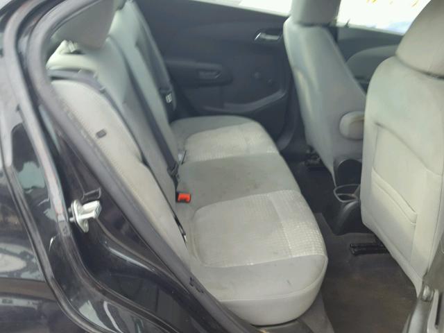 1G1JA5SHXD4203583 - 2013 CHEVROLET SONIC LS 黑色 照片 6