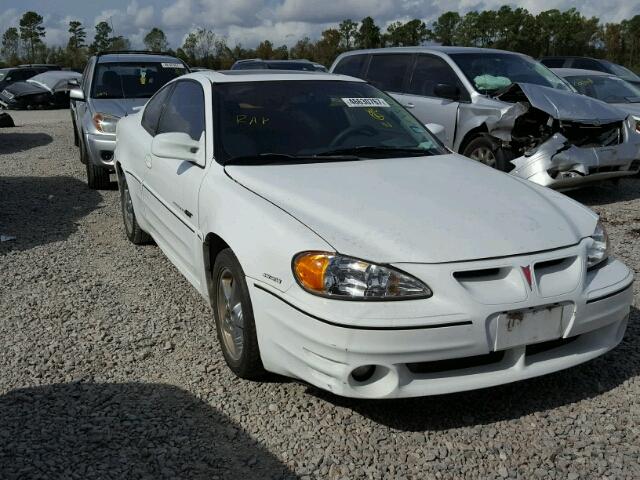 1G2NV12E8YM751071 - 2000 PONTIAC GRAND AM G WHITE photo 1