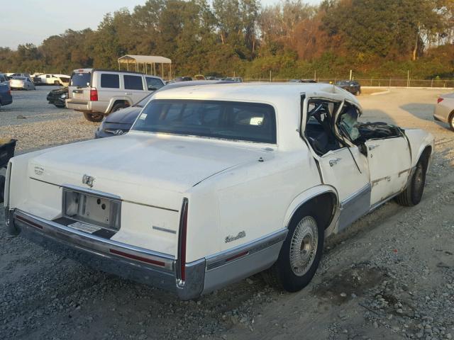 1G6CD53B4N4241414 - 1992 CADILLAC DEVILLE WHITE photo 4