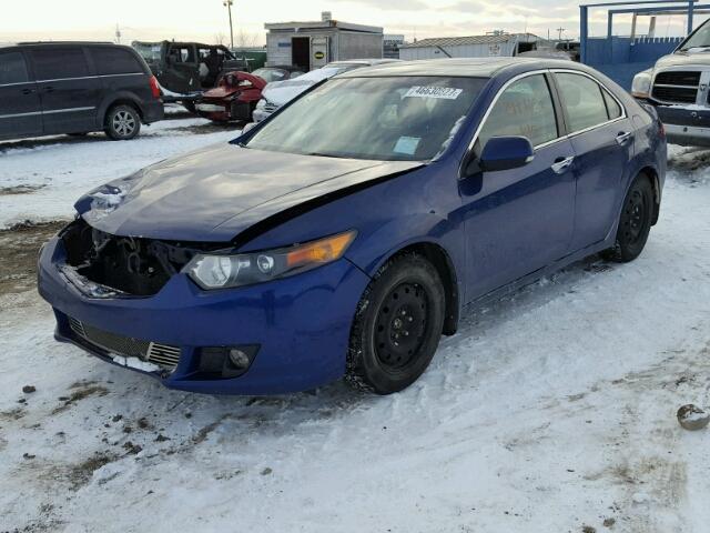 JH4CU26629C801449 - 2009 ACURA TSX BLUE photo 2