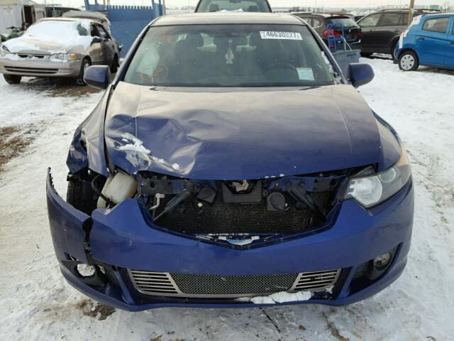 JH4CU26629C801449 - 2009 ACURA TSX BLUE photo 9