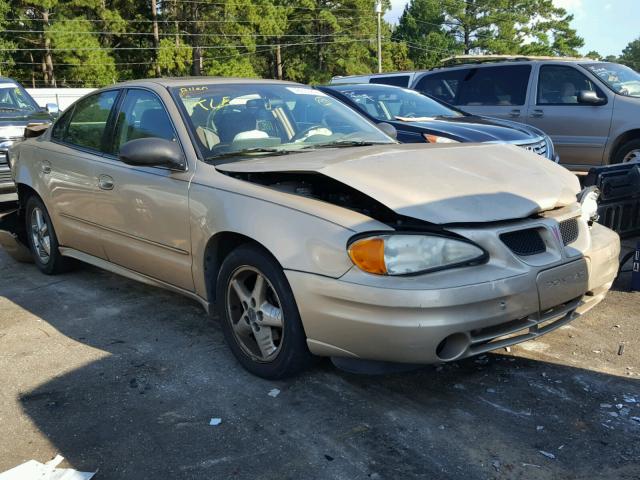 1G2NF52F03C229031 - 2003 PONTIAC GRAND AM S GOLD photo 1