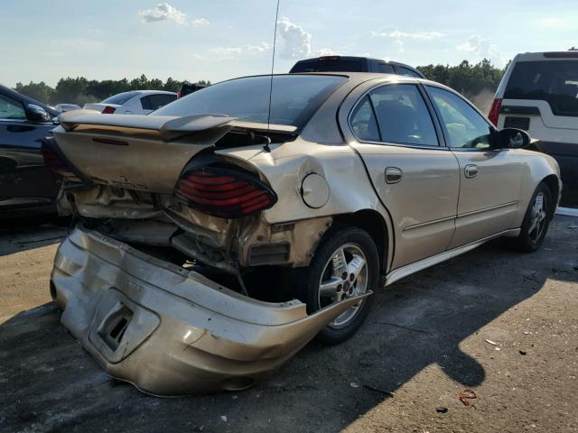 1G2NF52F03C229031 - 2003 PONTIAC GRAND AM S GOLD photo 4