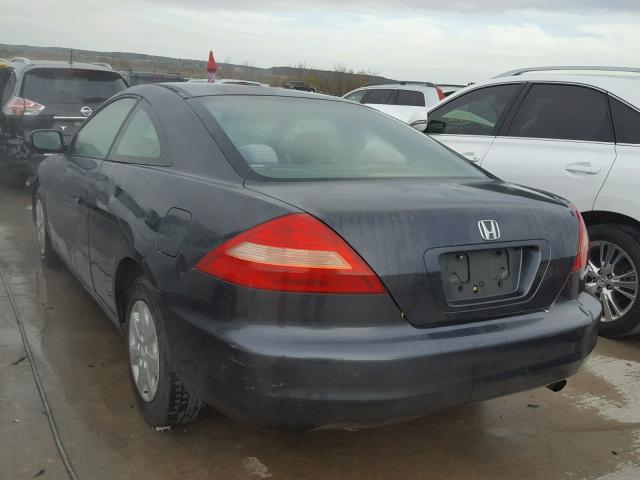 1HGCM72233A033339 - 2003 HONDA ACCORD LX BLUE photo 3