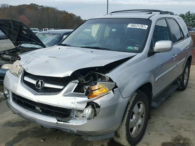 2HNYD18206H541812 - 2006 ACURA MDX SILVER photo 2