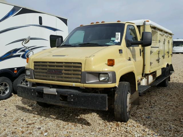 1GDJ5C1G99F413012 - 2009 GMC C5500 C5C0 YELLOW photo 2