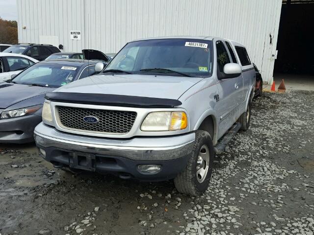 1FTRX18L81NA84452 - 2001 FORD F150 SILVER photo 2