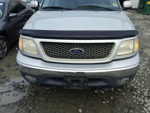 1FTRX18L81NA84452 - 2001 FORD F150 SILVER photo 9