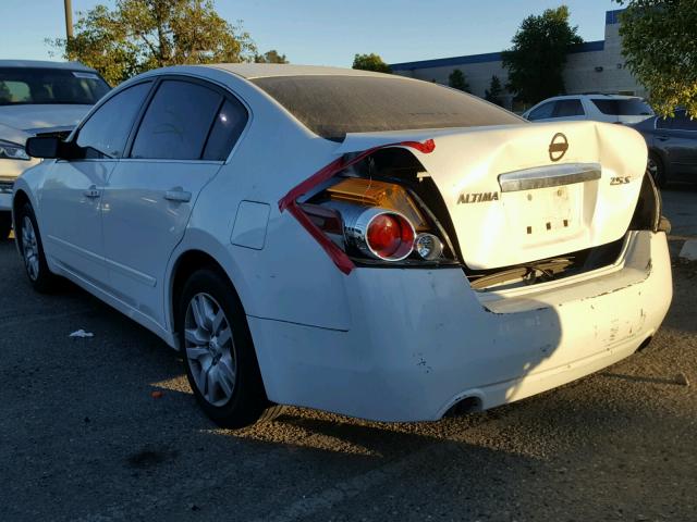 1N4AL2AP3CC144332 - 2012 NISSAN ALTIMA BAS WHITE photo 3