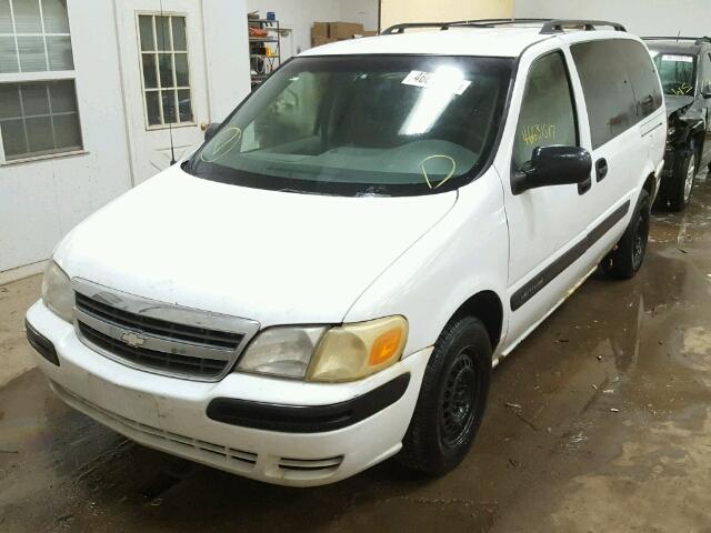 1GNDX03E12D307121 - 2002 CHEVROLET VENTURE WHITE photo 2