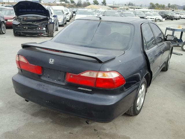 1HGCG1651YA078778 - 2000 HONDA ACCORD EX BLACK photo 4