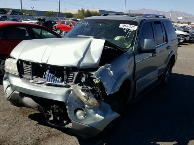 5LMEU88H75ZJ24510 - 2005 LINCOLN AVIATOR Yaşıl foto 2