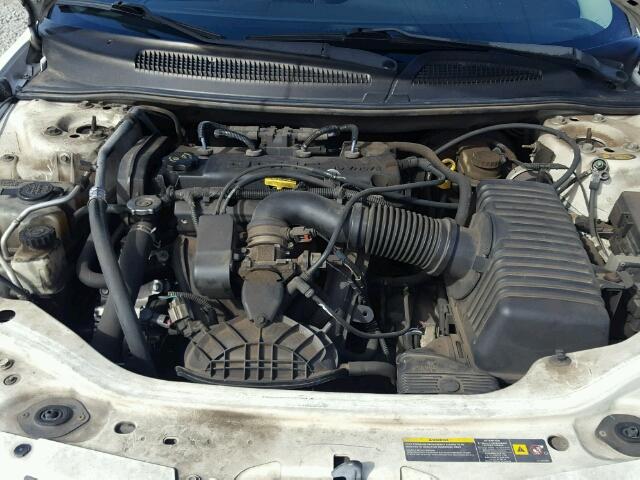 1B3EL46X65N529778 - 2005 DODGE STRATUS SX WHITE photo 7