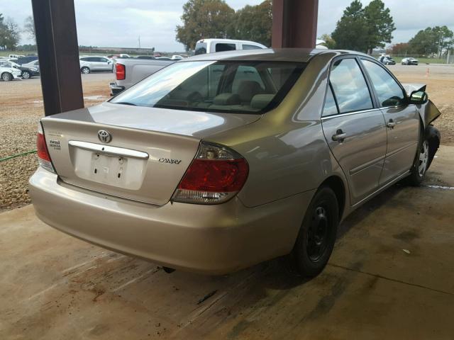 4T1BE32KX5U060535 - 2005 TOYOTA CAMRY LE BEIGE photo 4