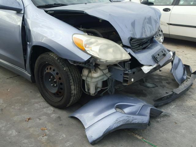 2T1KR32E35C406960 - 2005 TOYOTA COROLLA MA SILVER photo 9