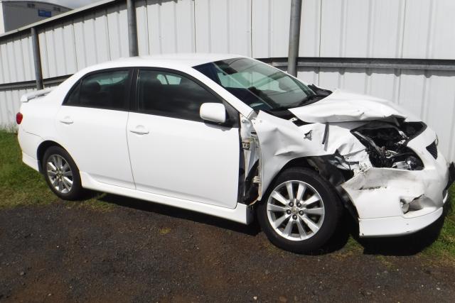 1NXBU40E29Z140004 - 2009 TOYOTA COROLLA BA WHITE photo 1