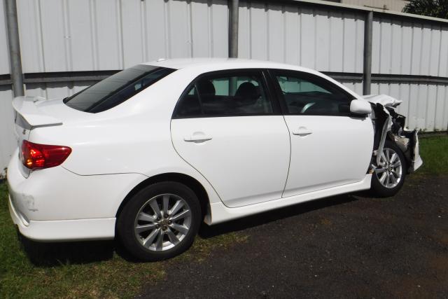 1NXBU40E29Z140004 - 2009 TOYOTA COROLLA BA WHITE photo 4