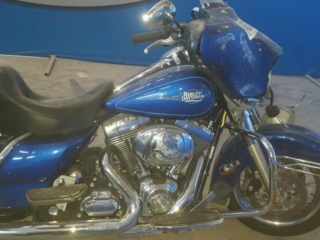 1HD1FF410AB615239 - 2010 HARLEY-DAVIDSON FLHTC BLUE photo 5