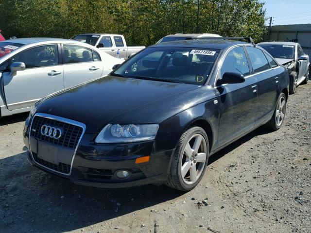 WAUAH74FX8N126320 - 2008 AUDI A6 3.2 BLACK photo 2