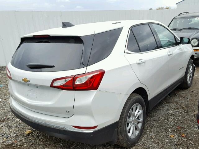 2GNAXJEV7J6149936 - 2018 CHEVROLET EQUINOX LT WHITE photo 4