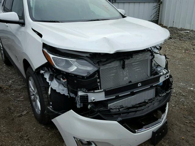 2GNAXJEV7J6149936 - 2018 CHEVROLET EQUINOX LT WHITE photo 9