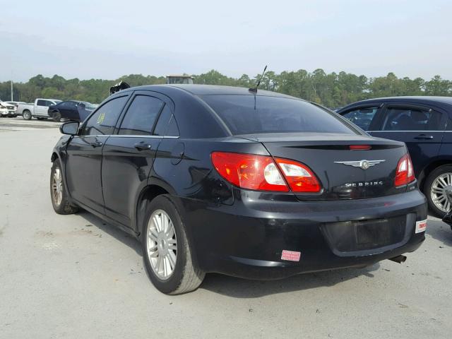 1C3LC56K28N256542 - 2008 CHRYSLER SEBRING TO BLACK photo 3