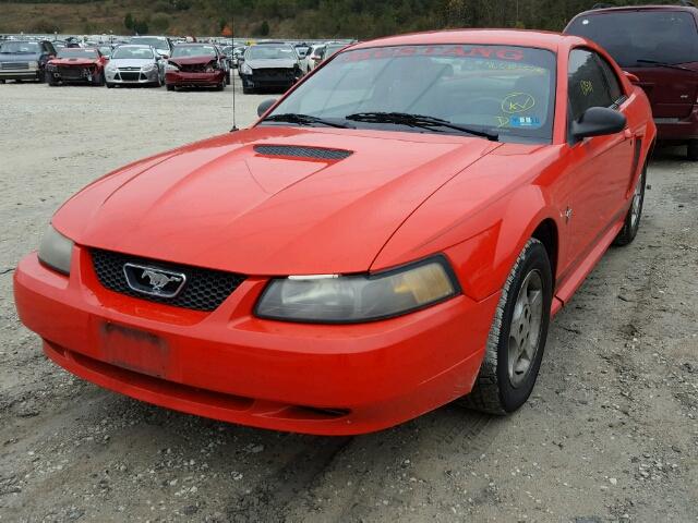 1FAFP40461F102004 - 2001 FORD MUSTANG RED photo 2