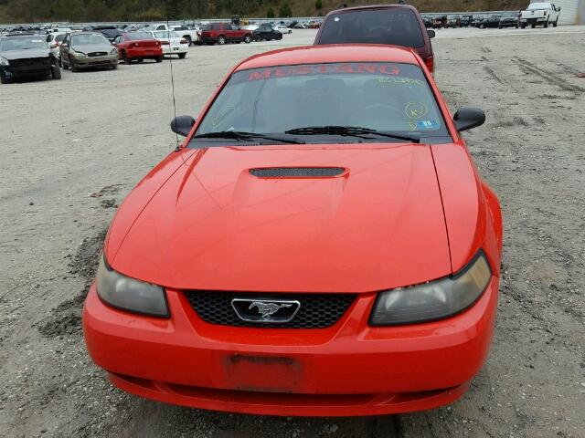 1FAFP40461F102004 - 2001 FORD MUSTANG RED photo 9