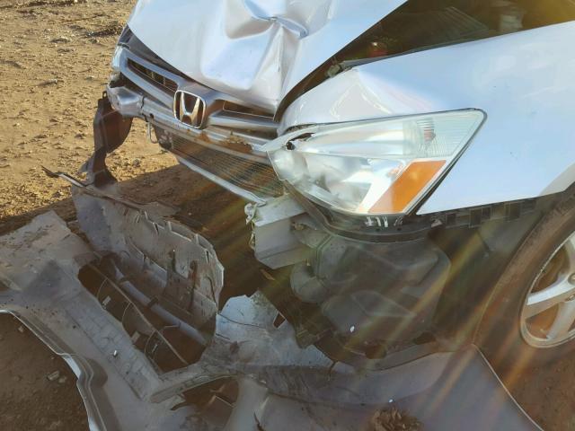 1HGCM56794A012555 - 2004 HONDA ACCORD EX SILVER photo 9