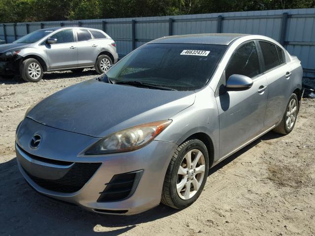 JM1BL1SF8A1198863 - 2010 MAZDA 3 I GRAY photo 2