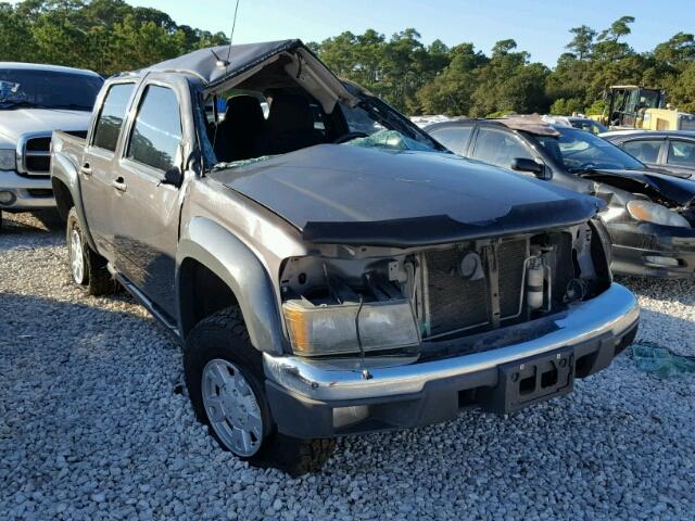 1GTDS43E588211153 - 2008 GMC CANYON SLE GRAY photo 1