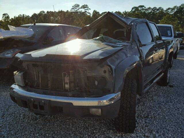 1GTDS43E588211153 - 2008 GMC CANYON SLE GRAY photo 2