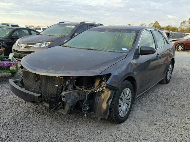 4T4BF1FK4ER347824 - 2014 TOYOTA CAMRY L CHARCOAL photo 2